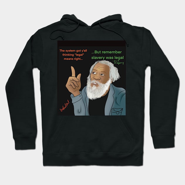 Screw the System Hoodie by Dr Paul Art